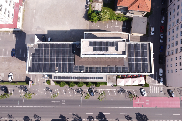 Clădirea Cobco Brașov - Instalare panouri fotovoltaice - Imagine 4